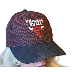 Chicago Bulls Red Black Snapback Baseball Cap NBA  Licensed Logo 7